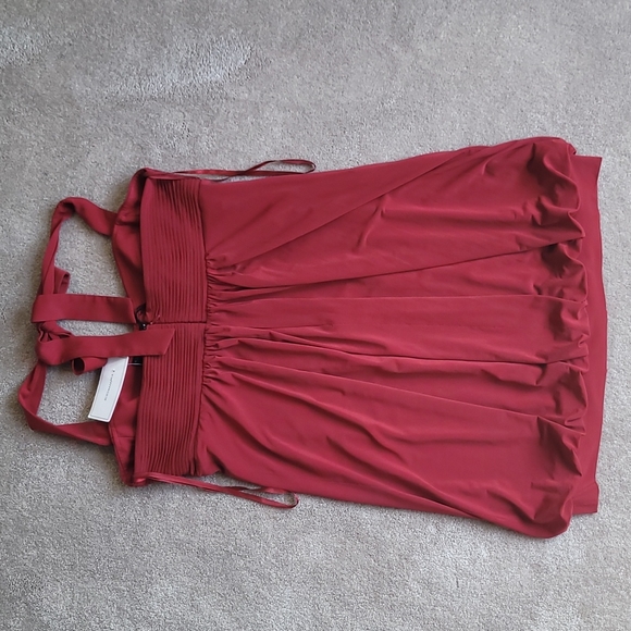BCBG MaxAzria Mini Halter Top Dress - Picture 6 of 7
